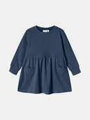 Sukienki i spódniczki dla dziewczynek - NAME IT Sukienka dzianinowa 13231933 Granatowy Relaxed Fit - miniaturka - grafika 1
