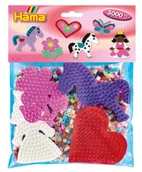 Prace ręczne dla dzieci - Hama 4415 - Zestaw dla grup - koraliki i podkładki - miniaturka - grafika 1