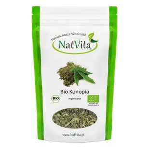 Herbata konopna BIO 100g NatVita - Herbata - miniaturka - grafika 1
