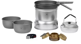 Trangia - palnik spirytusowy trangia 27 twarda loxiertes płyta zestaw z czajnik na wodę i TRXCOOKER01FT91 - Kuchnia turystyczne i akcesoria - miniaturka - grafika 1