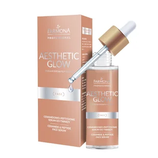 FARMONA Aesthetic Glow ceramidowo-peptydowe serum do twarzy 30ml - Serum do twarzy - miniaturka - grafika 1
