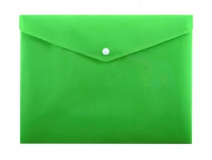 Penmate Koperta na zatrzask A4 PP-113 zielona - Artykuły biurowe - miniaturka - grafika 1