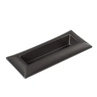 Donice - Doniczka do kompozycji Cordoba 17 x 40 x 6,5 cm czarna - miniaturka - grafika 1