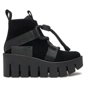 Botki damskie - Botki United Nude Grip Nomad Lo II 107650157 Czarny - miniaturka - grafika 1