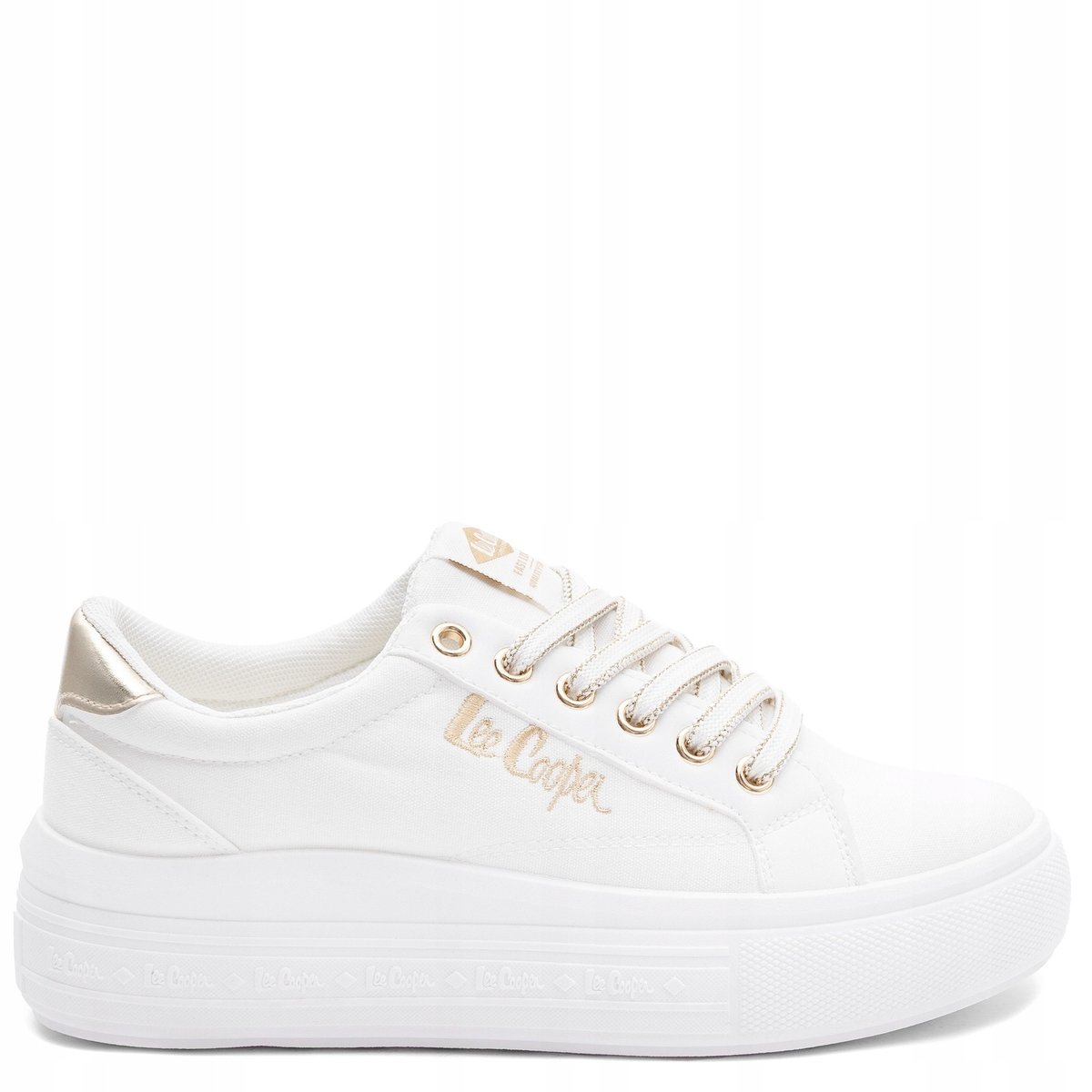 Lee Cooper Sneakersy Damskie Białe LCW-26-44-4478L r.40