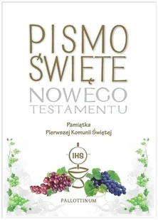 PALLOTTINUM Pismo Święte NT Pamiątka Pierwszej Komuni Świętej - Pamiątka Pierwszej Komunii Świętej - miniaturka - grafika 4