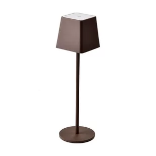 Lampka Biurkowa Nocna V-TAC 2W LED Ładowanie Ściemnianie IP54 Brązowa VT-7563 3000K 200lm - Lampy stojące - miniaturka - grafika 1