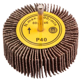 Ściernica listkowa trzpieniowa 80 x 30 mm K40 GRAPHITE - Materiały ścierne - miniaturka - grafika 1