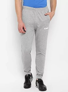 Hummel Hmlgo Cotton Nt spodnie męskie szary szary melanż L 203530-2006 - Spodnie męskie - miniaturka - grafika 1