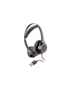 Plantronics BLACKWIRE 7225,BW7225,USB-A,BLACK,WW (211144-01) 211144-01 - Sprzęt konferencyjny i radiowęzłowy - miniaturka - grafika 1