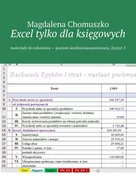 E-booki - informatyka - Excel tylko dla księgowych. Materiały do szkolenia. Poziom średniozaawansowany. Zeszyt 2 - miniaturka - grafika 1