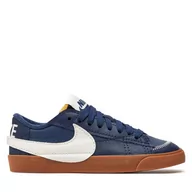 Półbuty męskie - Buty Nike Blazer Low '77 Jumbo Wntr DR9865 400 Midnight Navy/Sail - miniaturka - grafika 1