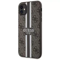 Etui i futerały do telefonów - Etui Guess GUHMN61P4RPSW do iPhone 11 / Xr hardcase 4G Printed Stripes MagSafe - miniaturka - grafika 1