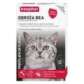 Suplementy i witaminy dla kotów - Beaphar Obroża Bea natralna zapachowa obroża refleksyjna dla kotów - miniaturka - grafika 1