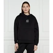 Bluzy damskie - Armani Exchange Bluza | Relaxed fit - miniaturka - grafika 1