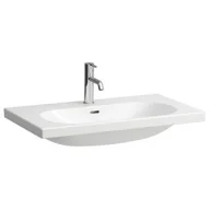 Umywalki - Laufen Lua umywalka 80x46 cm ścienna biała H8160870001041 - miniaturka - grafika 1
