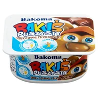 Sery - Bakoma Bakuś Puszysty serek o smaku czekoladowym 90 g - miniaturka - grafika 1