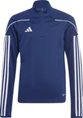 Bluzy damskie - Bluza dla dzieci adidas Tiro 23 League Training Top granatowa HS3488-128cm - miniaturka - grafika 1
