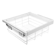 Meble modułowe i akcesoria - Szuflada z koszem drucianym do korpusu 70 cm biała Elite GTV - miniaturka - grafika 1