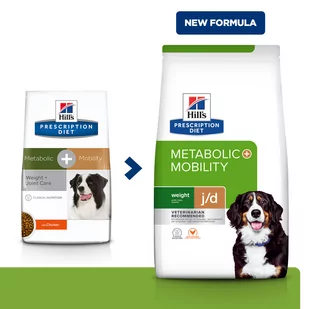 Hill's Prescription Diet Metabolic + Mobility Canine - 12 kg - Sucha karma dla psów - miniaturka - grafika 2