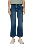 Spodnie damskie - s.Oliver Sales GmbH & Co. KG/s.Oliver Damskie spodnie jeansowe Flare Leg Jeans spodnie Flare Leg, niebieski, 46 - miniaturka - grafika 1