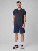 Spodenki męskie - 4F Spodenki treningowe szybkoschnące męskie - granatowe XXL - miniaturka - grafika 1