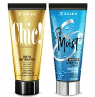 Balsamy i kremy do opalania - SOLEO CHIC 150ml PRZYSPIESZACZ OPALANIA + BALSAM PO OPALANIU 150ml - miniaturka - grafika 1