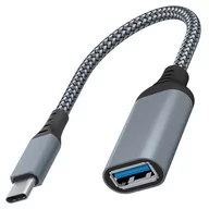 Pozostałe akcesoria do telefonów - Reagle Adapter Kabel USB-C do USB-A 3.1 OTG MAC Z USB C - miniaturka - grafika 1