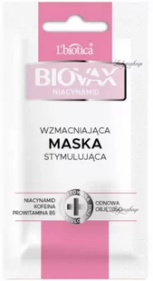 BIOVAX - NIACYNAMID - Wzmacniająco-stymulująca maska do włosów osłabionych - 20 ml - 1 saszetka - Maski do włosów - miniaturka - grafika 1
