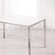 Obrusy i serwetki - Décor Line obrus kryształ prostokątny 140x240 cm, biały, 140x240 cm 1710584 - miniaturka - grafika 1