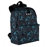 Plecaki szkolne i tornistry - Plecak szkolny Minecraft Greeny - główna komora i przednia kieszeń - przystosowany do wózka - uchwyt na komputer i wyściełane wnętrze - wyściełane plecy i paski na ramiona -39x30x13x13 cm - Toybags - miniaturka - grafika 1