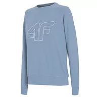 Bluzy damskie - 4F bluza damska, Denim, S - miniaturka - grafika 1