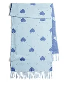 Apaszki i szaliki damskie - Pieces Szal w kolorze błękitnym - 200 x 52 cm - miniaturka - grafika 1