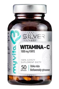 PRONESS MyVita Silver Witamina C forte 1000 mg x 50 kaps - Witaminy i minerały - miniaturka - grafika 1