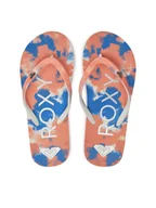 Buty dla dziewczynek - Roxy Japonki ARGL100264 Pomarańczowy - miniaturka - grafika 1
