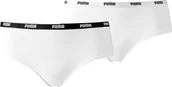 Majtki damskie - Bielizna damska Puma Hipster 2P Pack biała 907852 04-XS - miniaturka - grafika 1