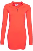 Sukienki - Sukienka damska Superdry Code SL Bodycon dopasowana neonowa-M - miniaturka - grafika 1