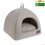 Legowiska dla psów - Budka Harmony jasny brąz (S 40 x 40 x 30 cm) - miniaturka - grafika 1