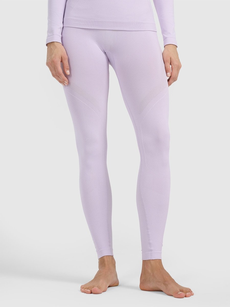 Bielizna termoaktywna bezszwowa (dół) damska 4F 4FWAW25USEAF217-52S Różowy XS/S