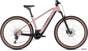Rower elektryczny Cube Reaction Hybrid Pro 750 27,5 blushrose´n´silver 2023 - Rowery elektryczne - miniaturka - grafika 1