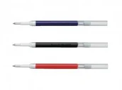 Wkłady do długopisów - Pentel, wkład energel LRP7, czarny - miniaturka - grafika 1