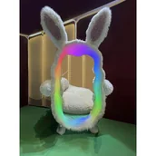 Lustra - Lustro stojące BUNNY 5900168833401 King Home LED RGB 170W królik biały - miniaturka - grafika 1