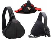 Paski, szelki, uprzęże foto - TORBA PLECAK FOTOGRAFICZNA  CZARNA 1116 - miniaturka - grafika 1