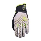 Rękawice motocyklowe - Rękawice Motocyklowe Five TFX5 Piaskowy/Fluorescencyjny ŻółtyL - miniaturka - grafika 1