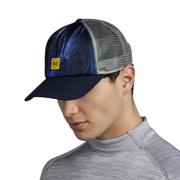 Czapki męskie - Czapka z daszkiem Buff Trucker Cap arius blue - L/XL - miniaturka - grafika 1