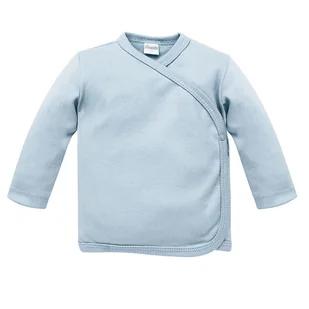 Pinokio Kaftanik niemowlęcy wiązany niebieski lovely day babyblue 62 - Kaftaniki dla niemowląt - miniaturka - grafika 1