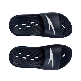 Buty dla dziewczynek - Dziecięce Klapki SPEEDO SPEEDO SLIDE JU 8-122310002 – Granatowy - grafika 1