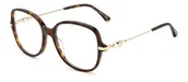 Okulary korekcyjne, oprawki, szkła - Okulary korekcyjne Jimmy Choo JC356 086 - miniaturka - grafika 1