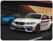 Podkładki pod mysz - PODKŁADKA POD MYSZKĘ BMW M3 Z IMIENIEM 23x19CM DO LAPTOPA - miniaturka - grafika 1