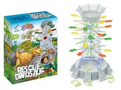 Gry planszowe - Gra Rodzinna Typu Bierki - Spadające Dinozaury Małpki - miniaturka - grafika 1